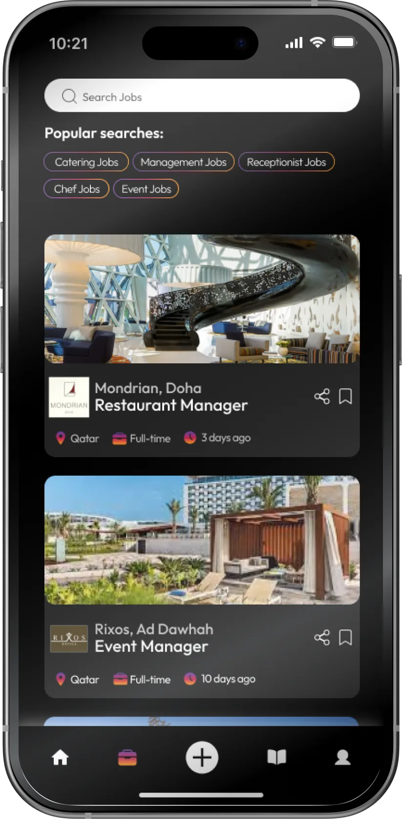 Hospitality jobs — search & apply