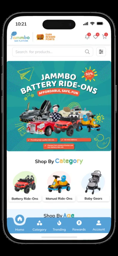 Home — battery ride-ons
