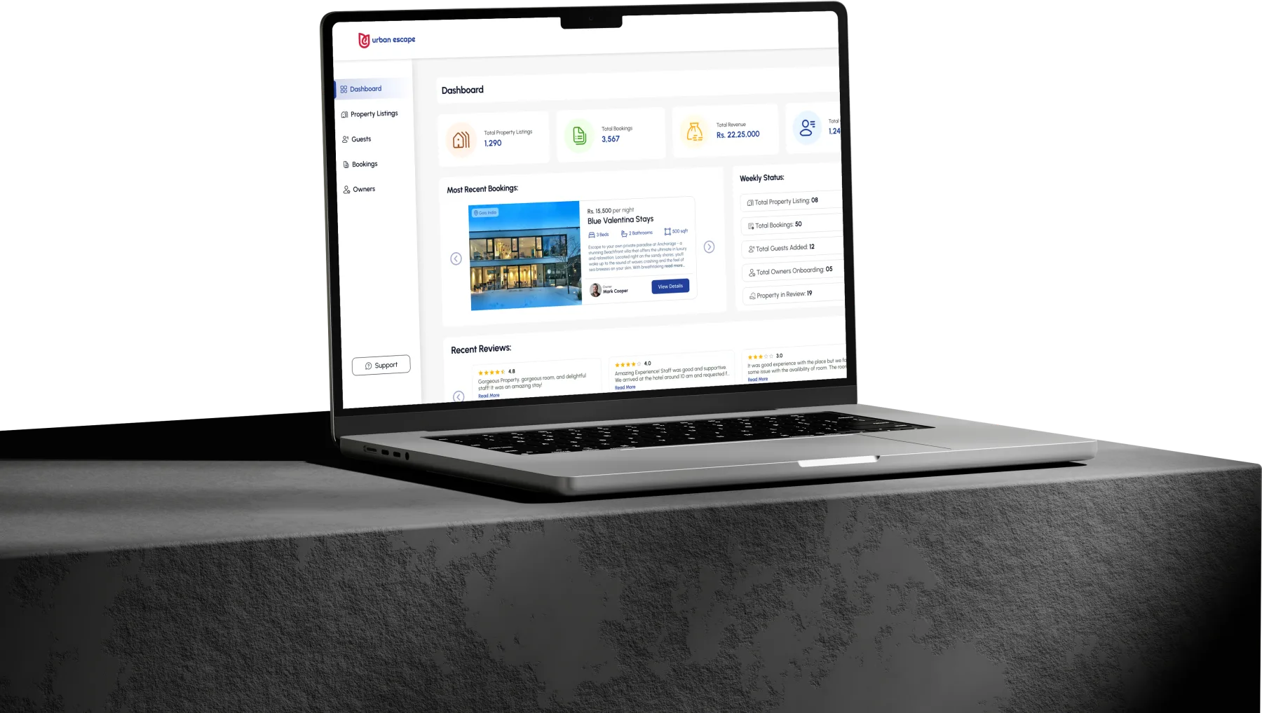 Urban Escape — property management